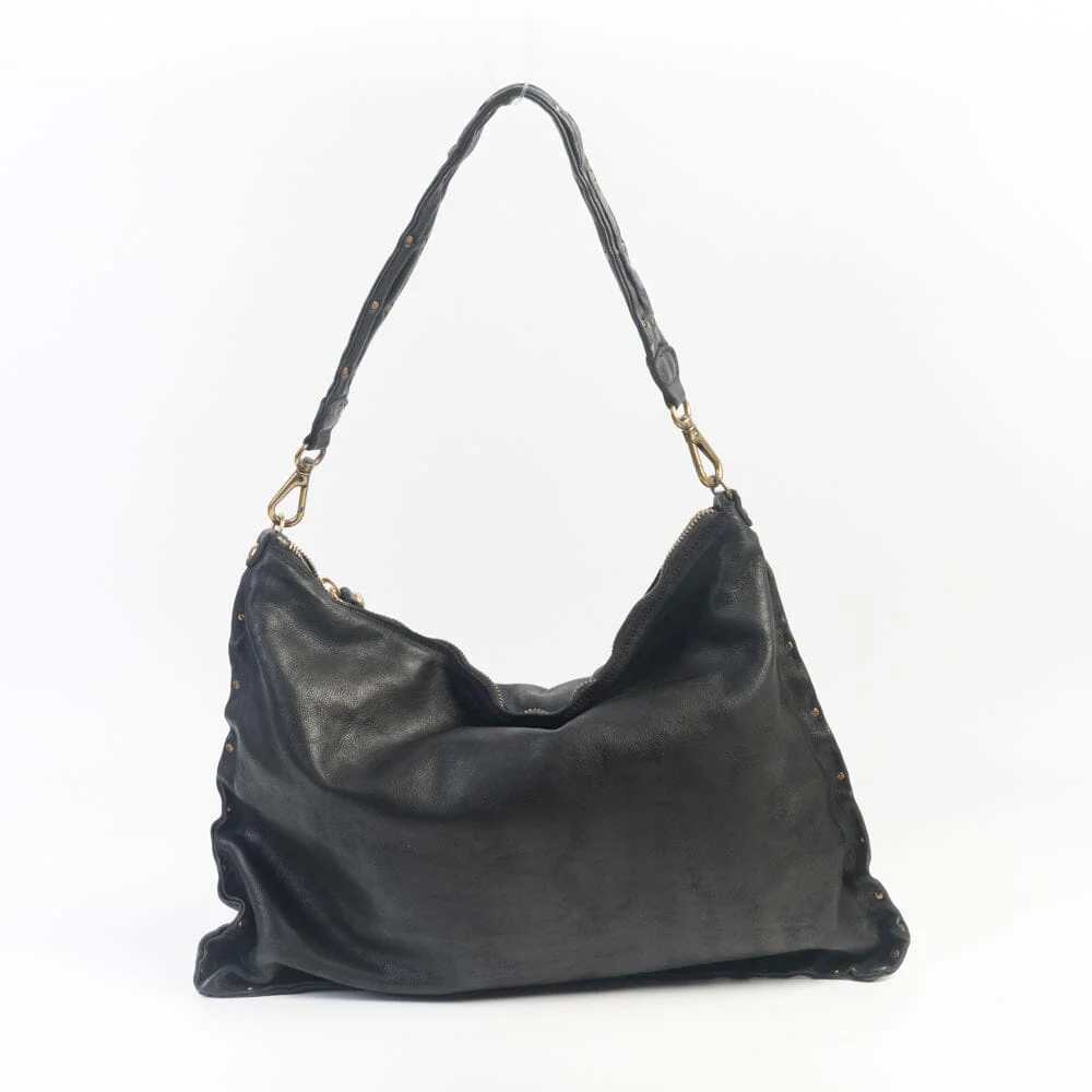 CAMPOMAGGI - Borsa a Spalla - Wanda - Nero - immagine 2