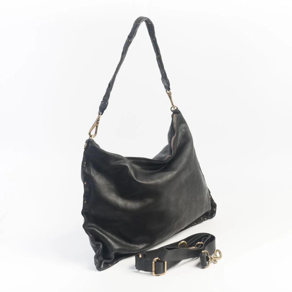 CAMPOMAGGI - Borsa a Spalla - Wanda - Nero - immagine 5