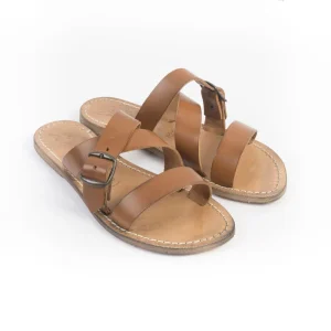 SACHET - Sandali bassi - Mules - 546 Y - Fibbia Cuoio