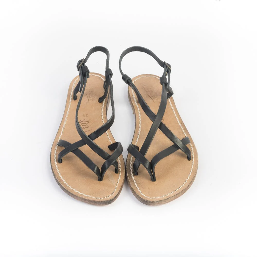 SACHET - Sandali Infradito Freetime - 537 - Nero - immagine 4