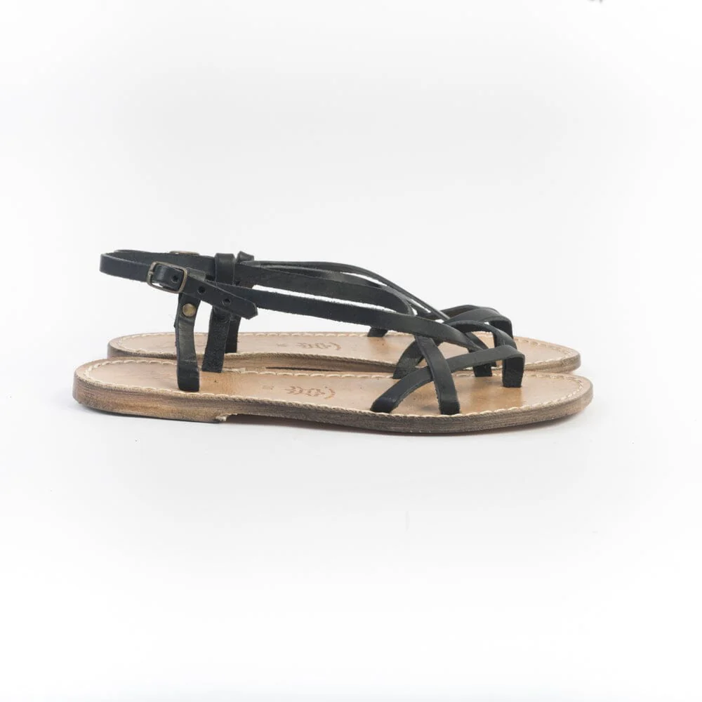 SACHET - Sandali Infradito Freetime - 537 - Nero - immagine 5