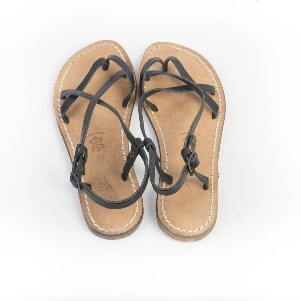 SACHET - Sandali Infradito Freetime - 537 - Nero - immagine 6