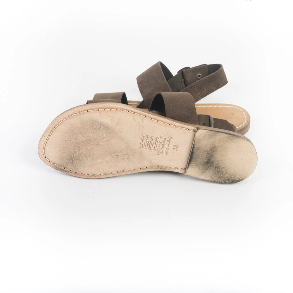 SACHET - Sandali bassi - 500 X - Camoscio Moro - immagine 3