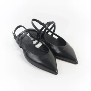 POMME D'OR - Sling Back 1022 - Nero