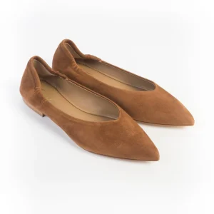 ANNA F - Ballerina - 1403 - Camoscio Bruciato