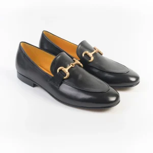 MARA BINI Venezia - Mocassino - Z500 - Pelle Nero (cuoio)