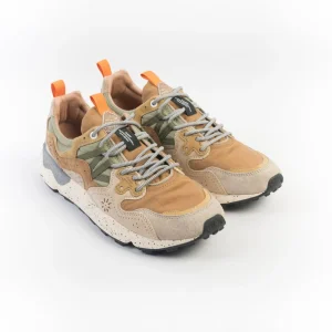 FLOWER MOUNTAIN - Sneakers Yamano 3 - 2B20 - Grigio chiaro cuoio tortora