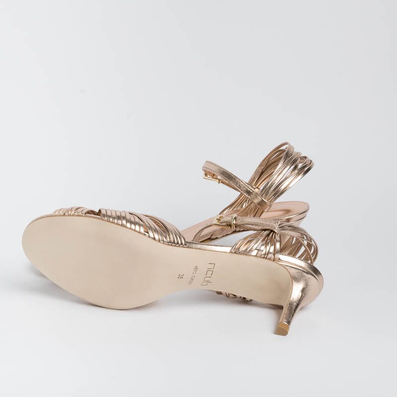 NCUB - Sandali con Tacco - Luna 22 - Laminato Rosato - immagine 6