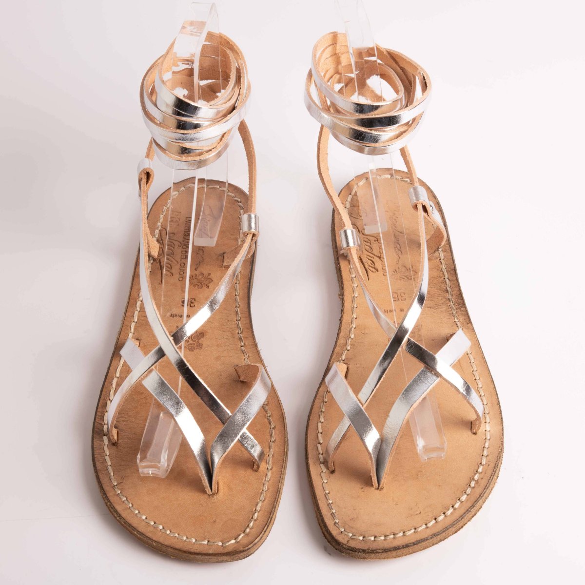 SACHET - Sandali Infradito Freetime - 517 - Argento - immagine 5