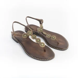 MAKIS KOTRIS - Sandali Bassi infradito 821 - Brown