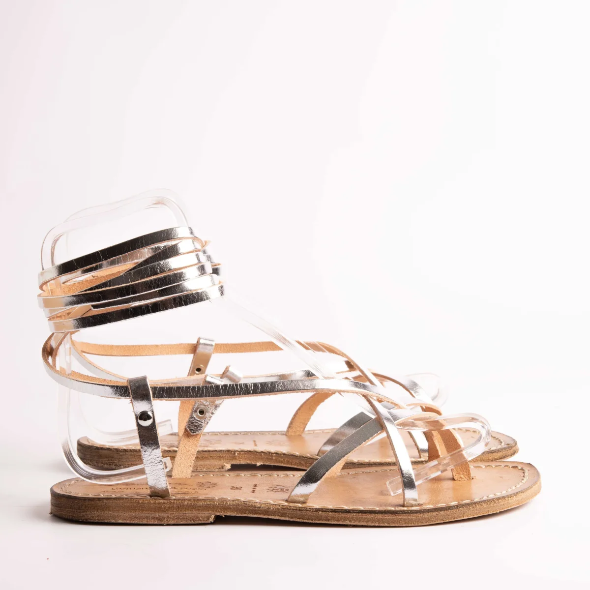 SACHET - Sandali Infradito Freetime - 517 - Argento - immagine 4