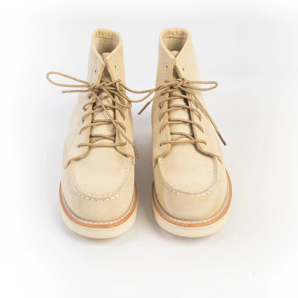 RED WING SHOES - Stivaletto 3328 - Moc Toe - Cream Abilene - immagine 5