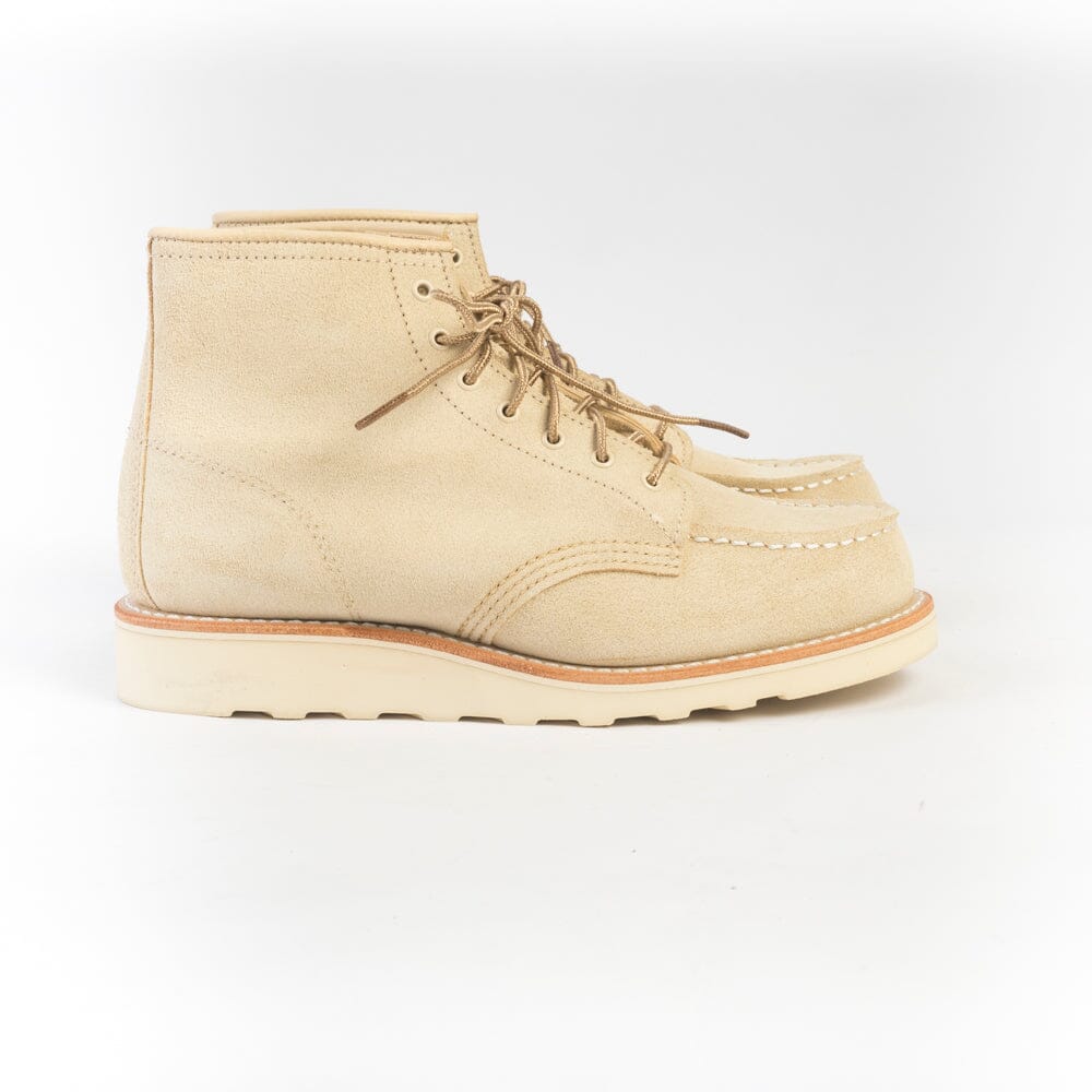 RED WING SHOES - Stivaletto 3328 - Moc Toe - Cream Abilene - immagine 7