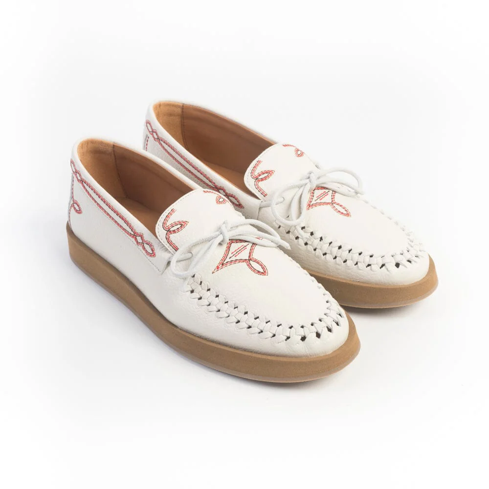 SOCQUE Paris - Mocassini - Totem - Cuir Crema