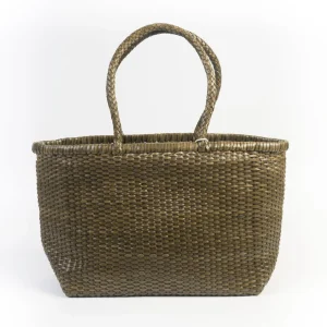 DRAGON DIFFUSION - Borsa intrecciata - B WEAVE BIG - 8805 - Kaki