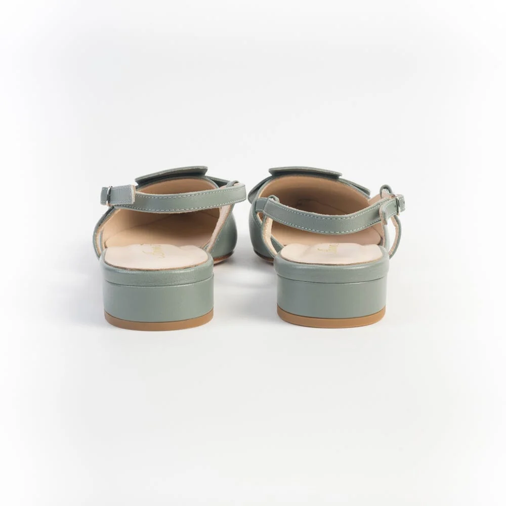 ANNA F. - Sling Back - 1925 - Nappa Salvia - immagine 5