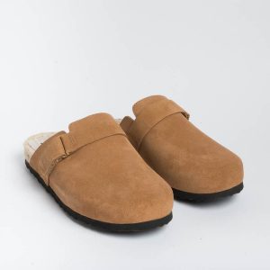 MANEBI - Clog- Sleepers- Cuoio