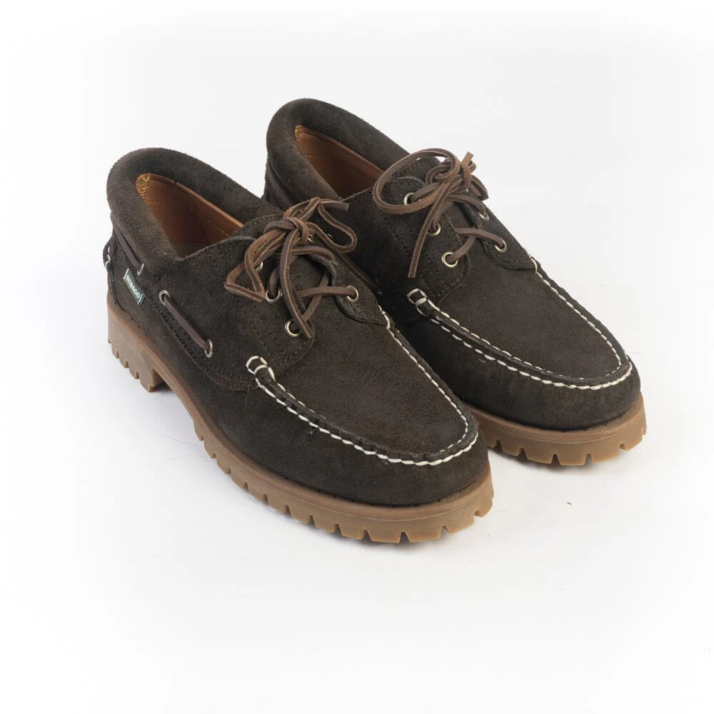 SEBAGO - Allacciata - Acadia 74114CW - Suede waxed dark brown