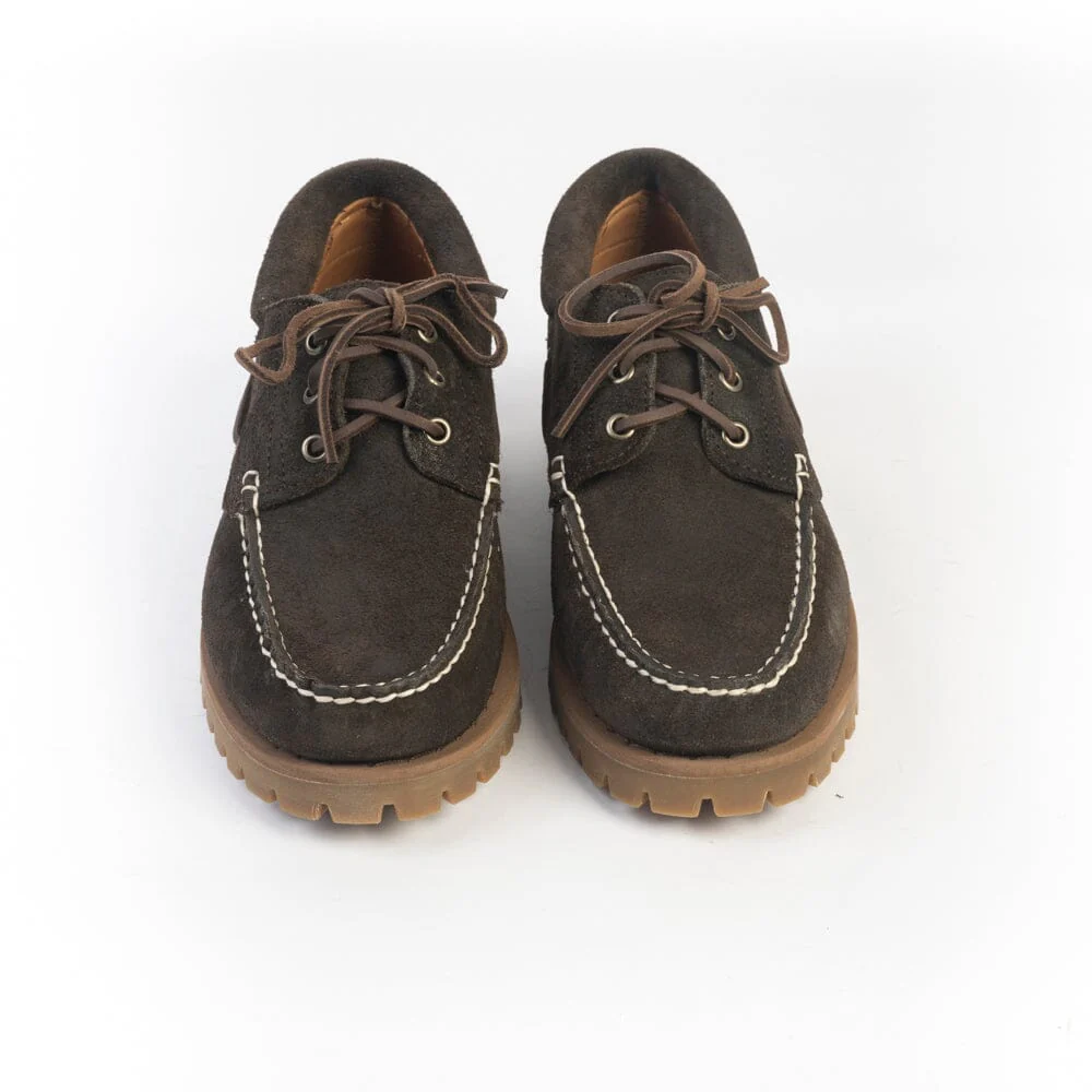 SEBAGO - Allacciata - Acadia 74114CW - Suede waxed dark brown - immagine 4