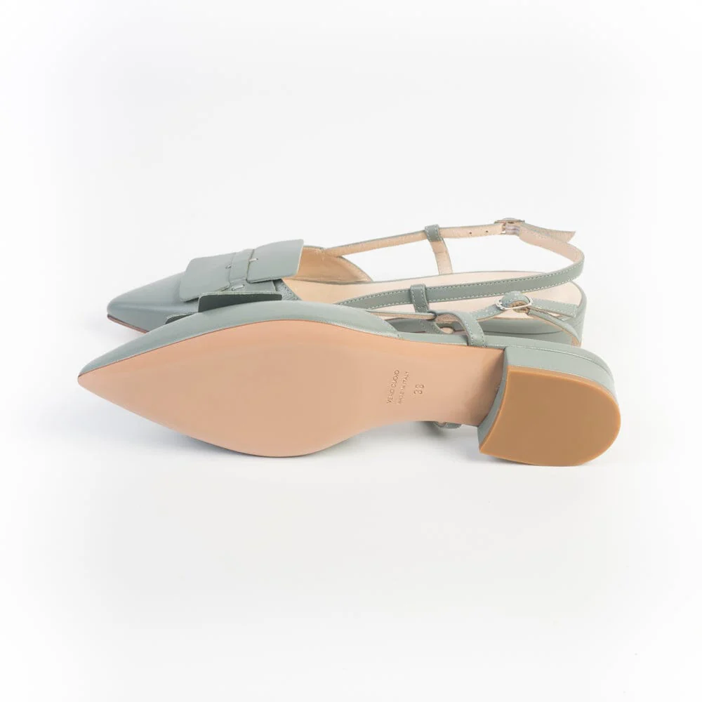 ANNA F. - Sling Back - 1925 - Nappa Salvia - immagine 6