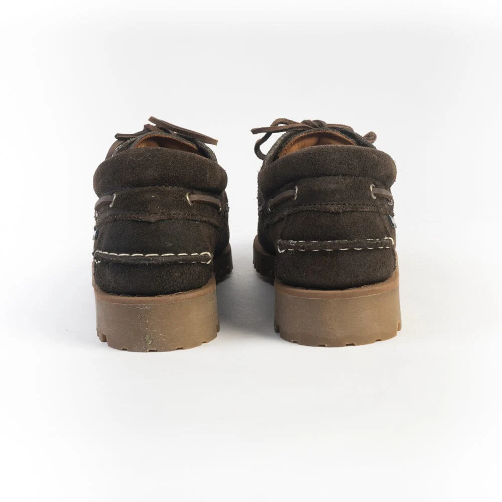 SEBAGO - Allacciata - Acadia 74114CW - Suede waxed dark brown - immagine 5