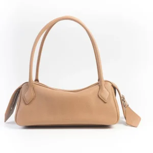 MINOBOSSI - Borsa a spalla - Anna - Pelle martellata Rose Gold
