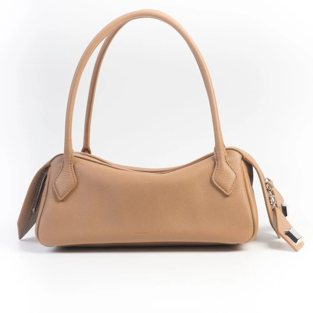 MINOBOSSI - Borsa a spalla - Anna - Pelle martellata Rose Gold - immagine 4