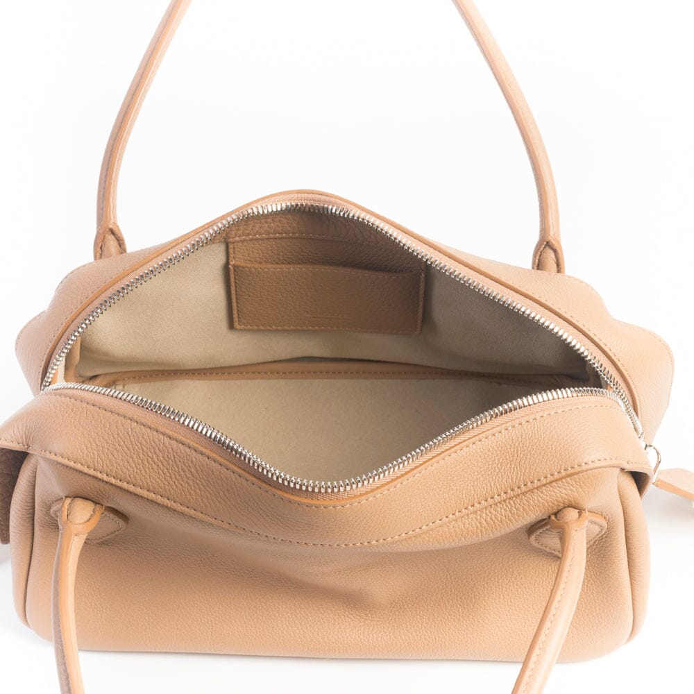MINOBOSSI - Borsa a spalla - Anna - Pelle martellata Rose Gold - immagine 5