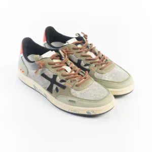 PREMIATA - Sneakers - BSKT CLAY 7845 - Salvia e Grigio