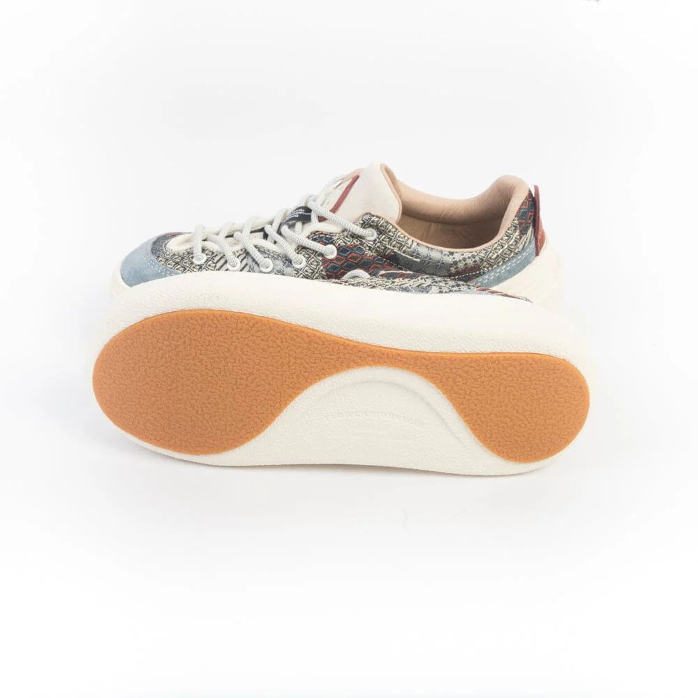 FLOWER MOUNTAIN - Sneakers Fami - 1N21 - Patchwork - immagine 6