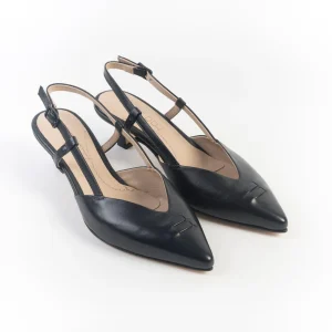 POMME D'OR - Sling Back 4991 - Blu Navy