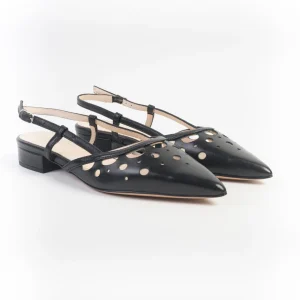 ANNA F. - Sling Back - 1948 - Nappa Nera