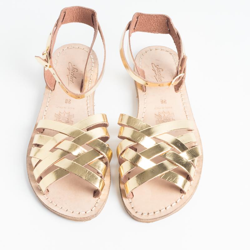 SACHET - Sandali bassi - 595 - Oro - immagine 4