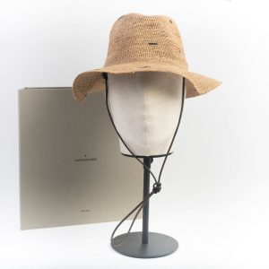 SUPER DUPER HATS - Wandermate - Rafia Crochet - 8371 - Nero