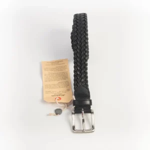 DRAGON DIFFUSION - Cintura intrecciata - 6030 - Polo Tip Nera