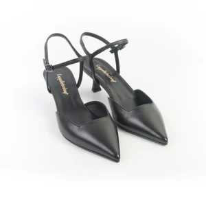 CappellettoShop - Sling Back - Fiamma 6 - Nero