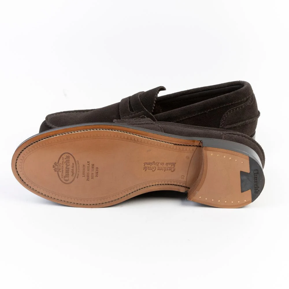 CHURCH'S - Mocassino PEMBREY - Camoscio Brown - immagine 7