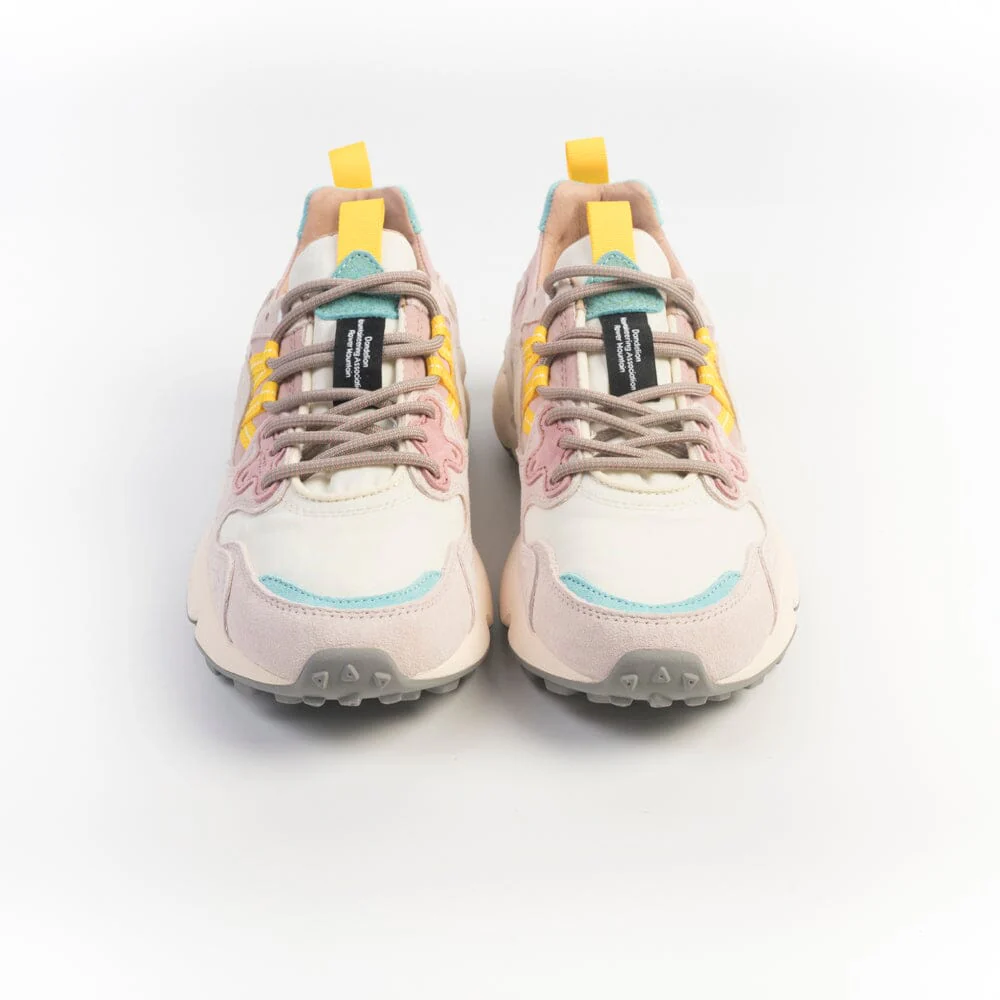 FLOWER MOUNTAIN - Sneakers Yamano3 1B54 - Bianco rosa - immagine 3