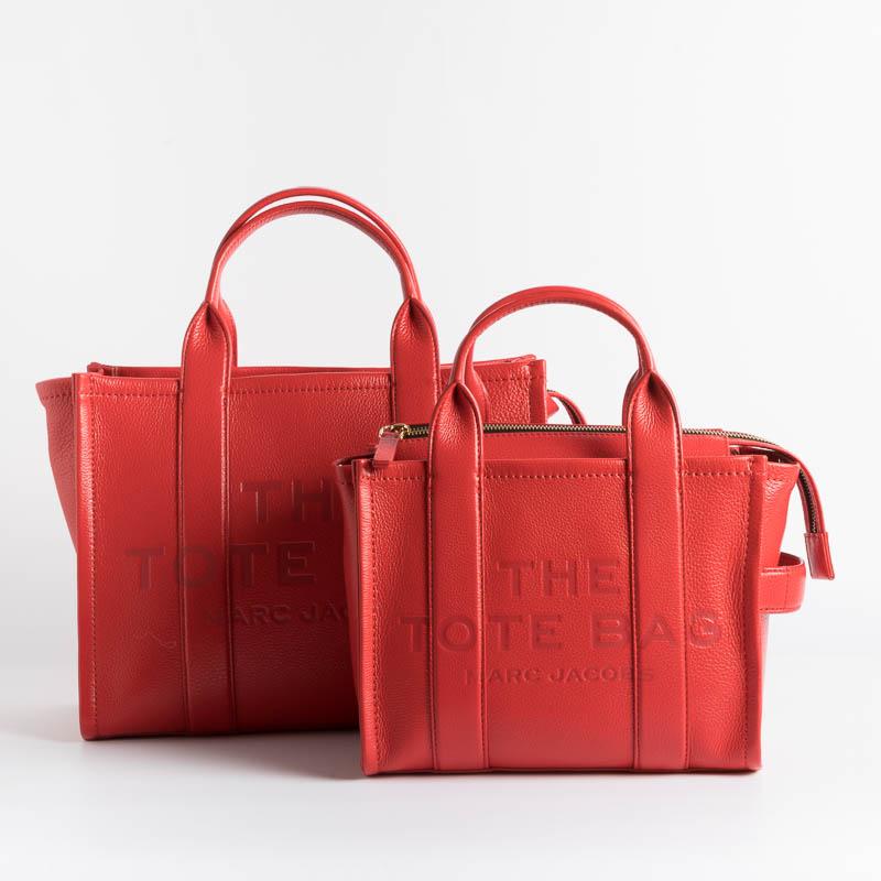 MARC JACOBS - H009L01SP21 - The Small Tote Bag - True Red - immagine 5