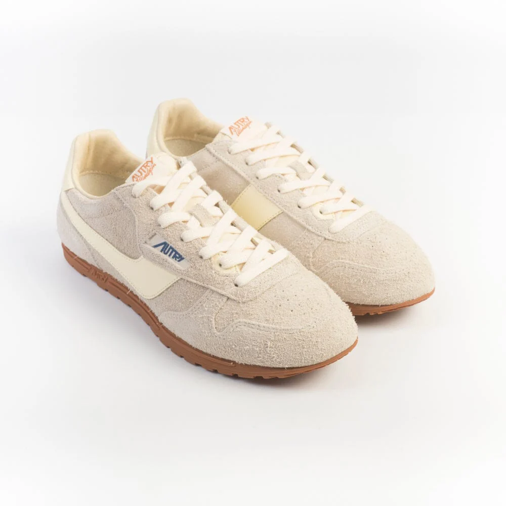 AUTRY - WSLM UB01 - Sneakers WINDSPIN - Camoscio Panna - immagine 2