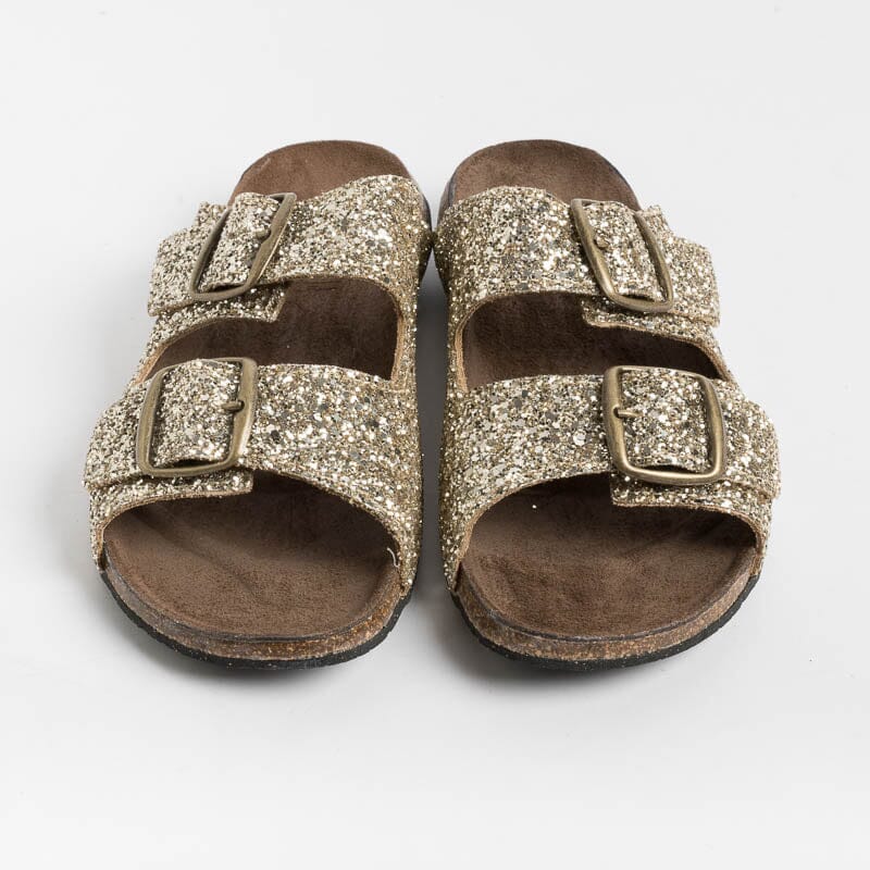 BOSABO - Sandali bassi - 430 - Glitter oro - immagine 3