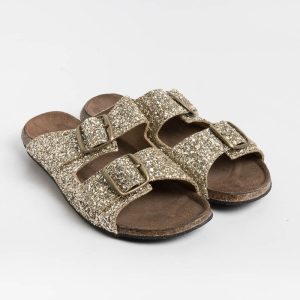 BOSABO -  Sandali bassi - 430 - Glitter oro