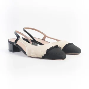 ROBERTO FESTA - Sling Back - Acanto - Wet Beige Nero