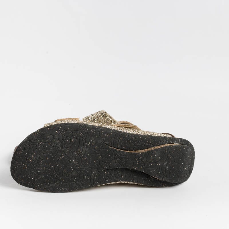 BOSABO - Sandali bassi - 430 - Glitter oro - immagine 6