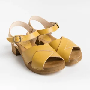 BOSABO -  Sandali con Tacco - 457 - Ocra