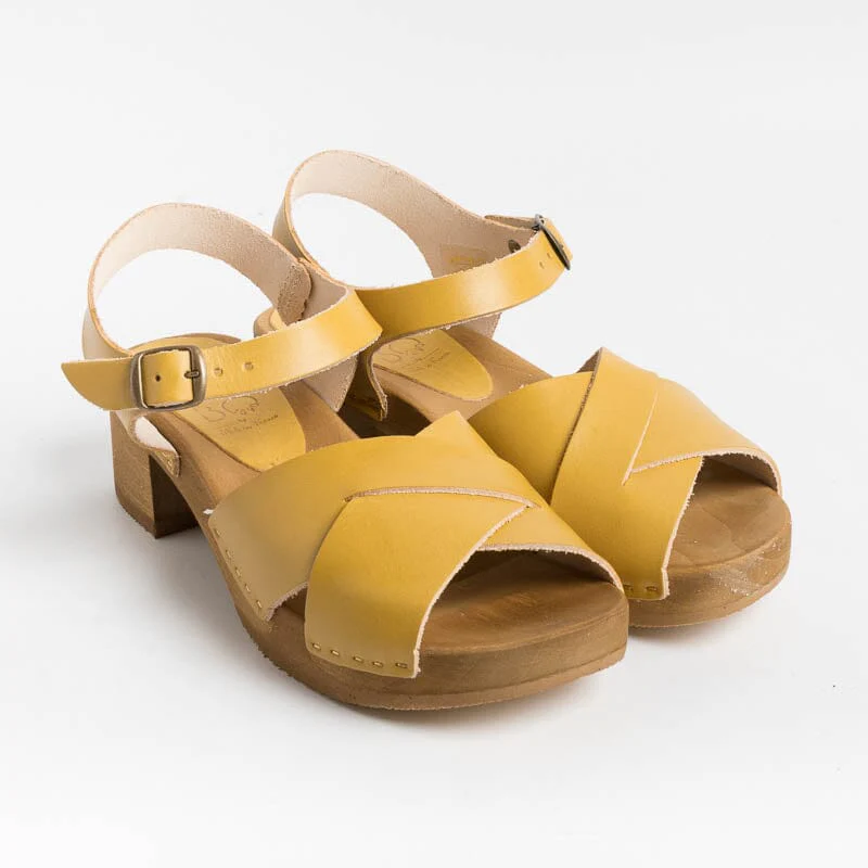 BOSABO - Sandali con Tacco - 457 - Ocra - immagine 2