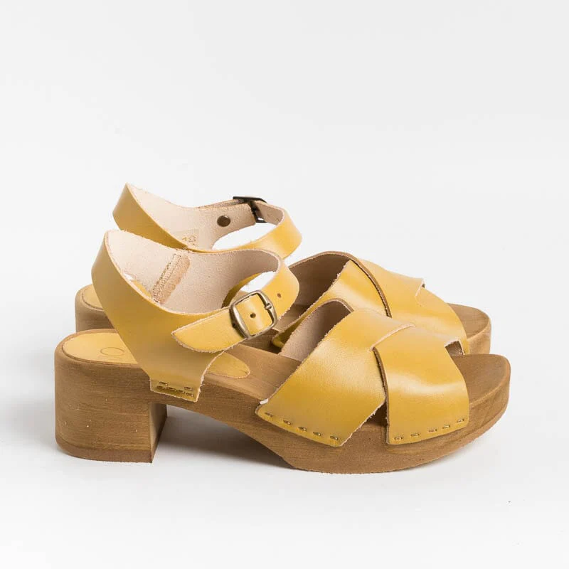 BOSABO - Sandali con Tacco - 457 - Ocra - immagine 4