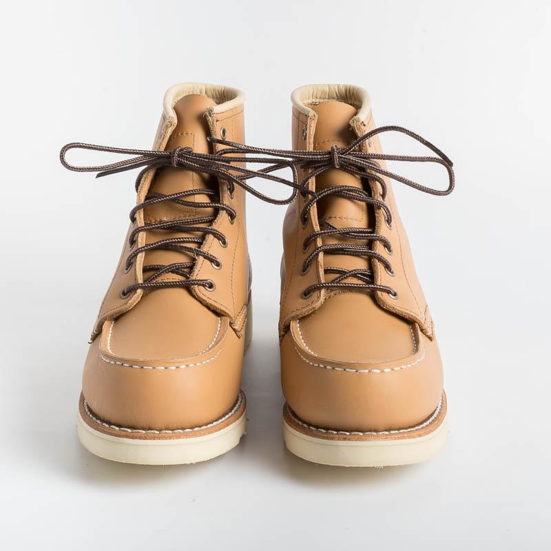 RED WING SHOES -Stivaletto 3383 Moc Toe - Tan - immagine 3