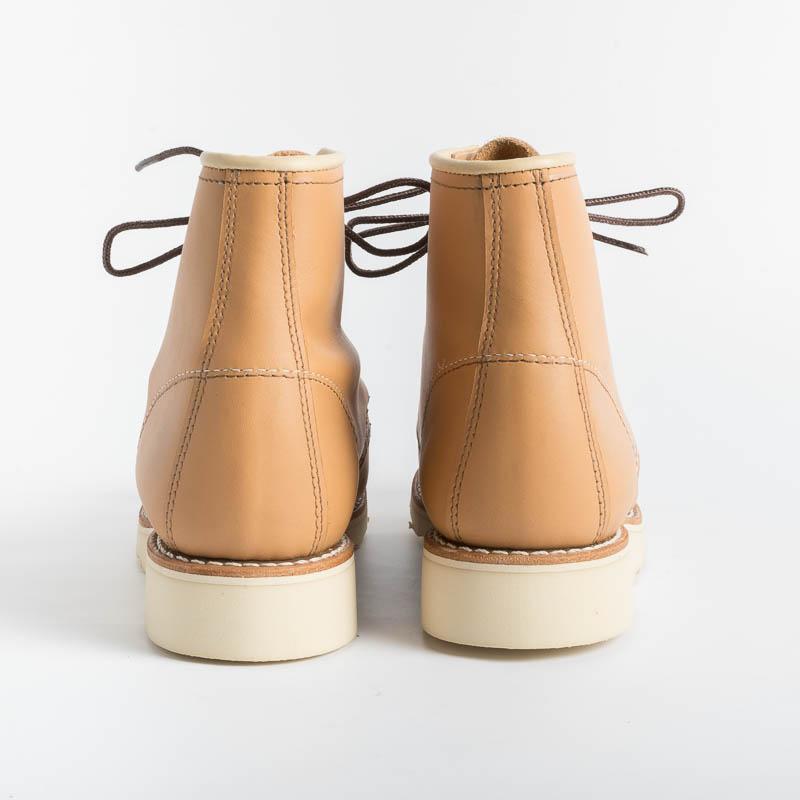 RED WING SHOES -Stivaletto 3383 Moc Toe - Tan - immagine 5