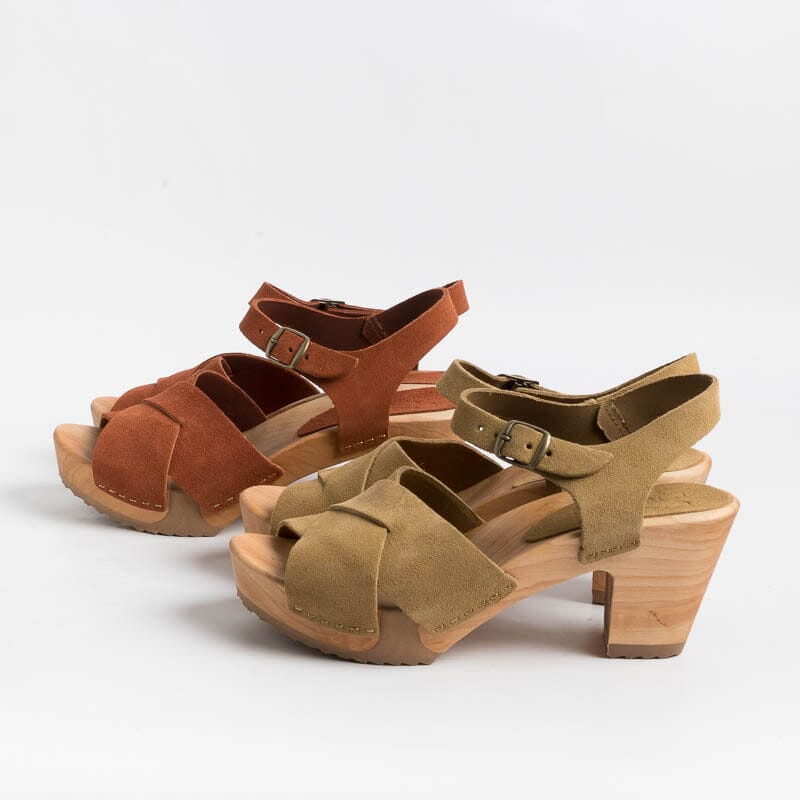 BOSABO - Sandali con Tacco- 457 - Noisette - immagine 7